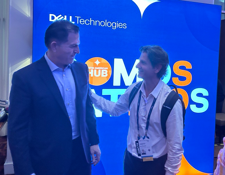 Ademir e Michael Dell
